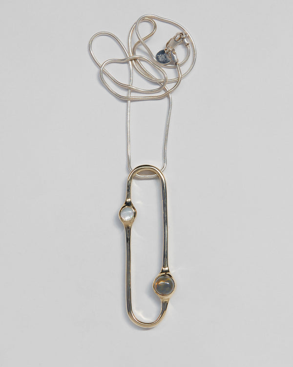 Amparo Necklace in Labradorite
