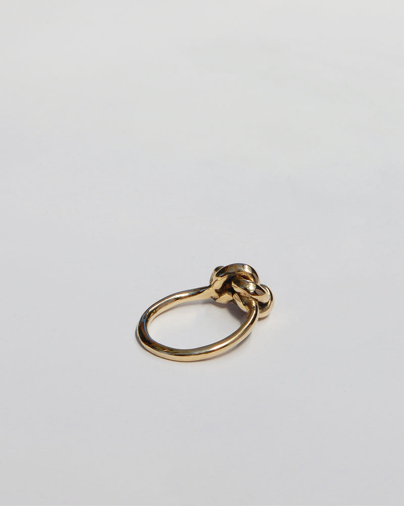 Large Knot Ring in Gold