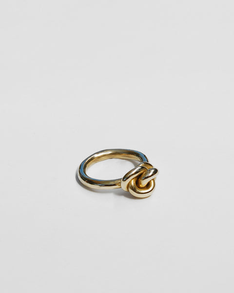 Double Knot Ring Large – XOLO JEWELRY