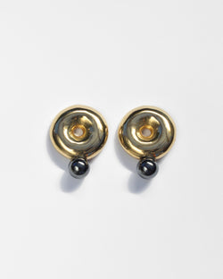 Albers Earrings in Hematite