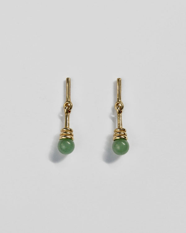 Alma Earrings in Aventurine