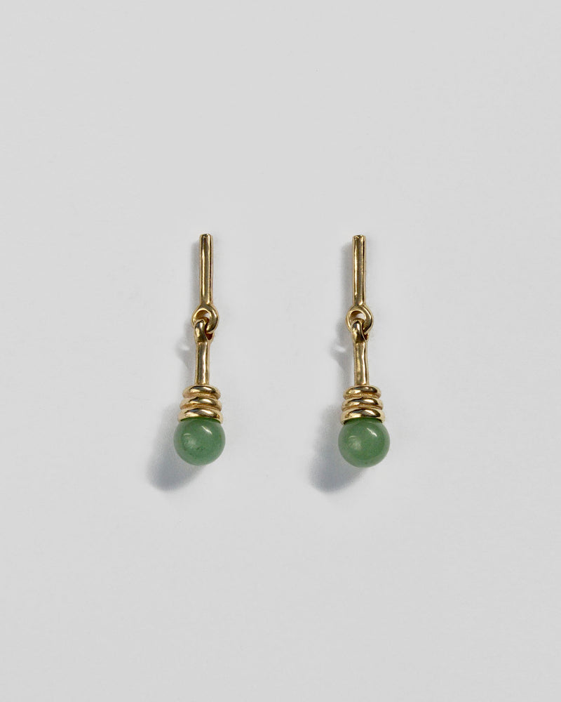 Alma Earrings in Aventurine