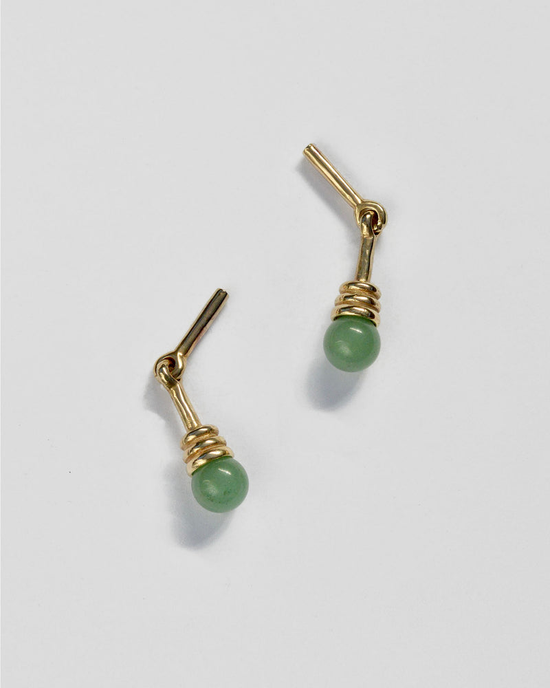 Alma Earrings in Aventurine