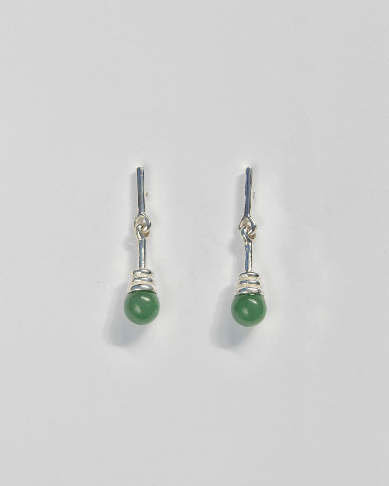 Alma Earrings in Aventurine