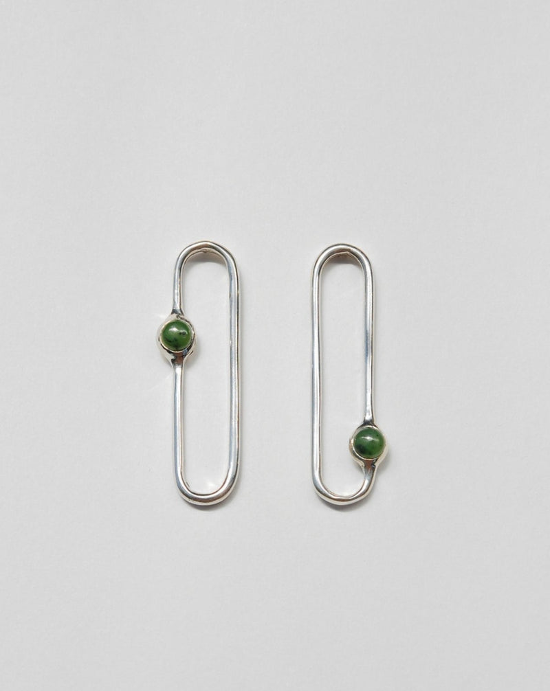Amparo Earrings in Jade
