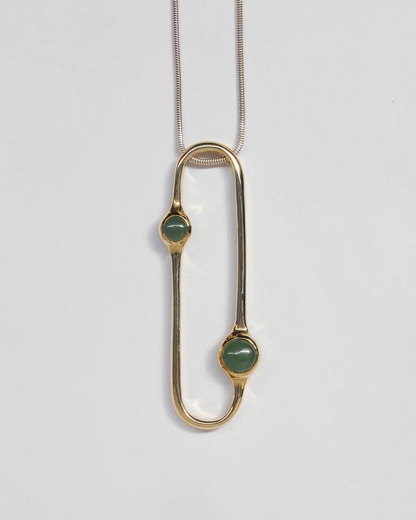 Amparo  Necklace in Jade