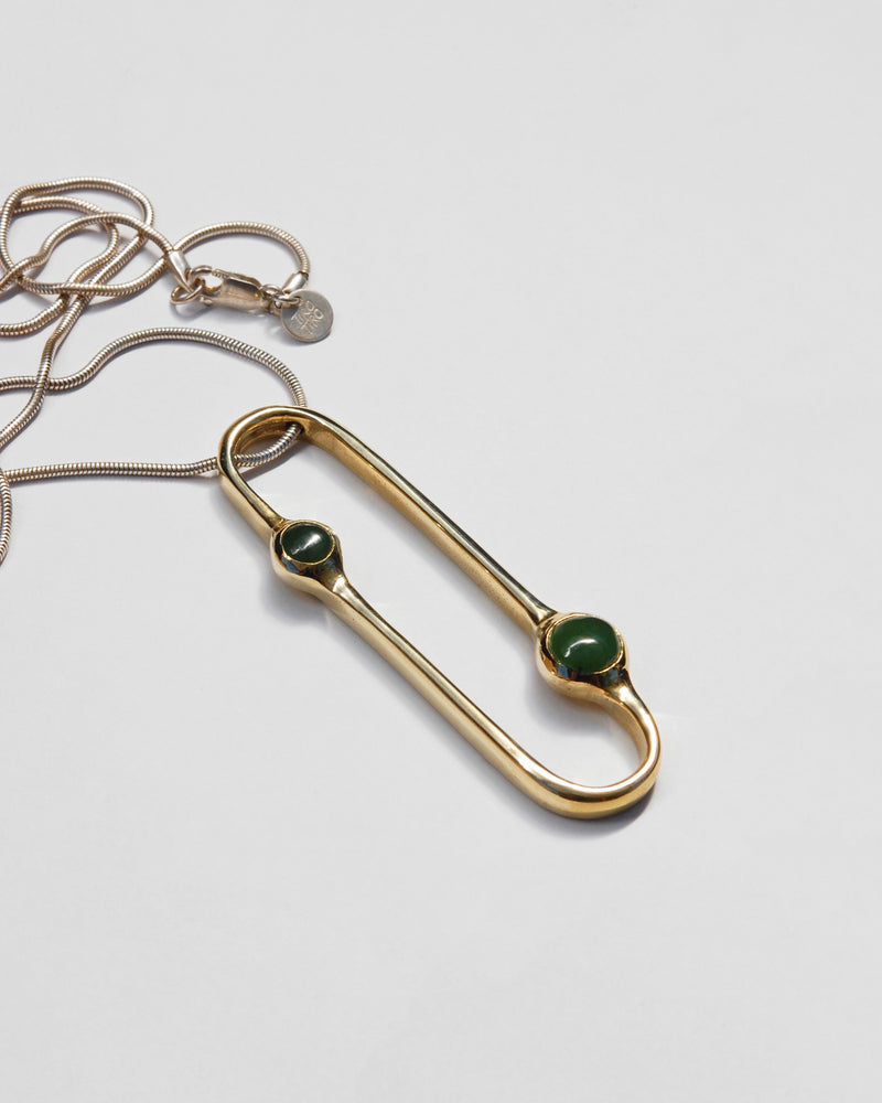 Amparo  Necklace in Jade