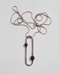 Amparo  Necklace in Lapis