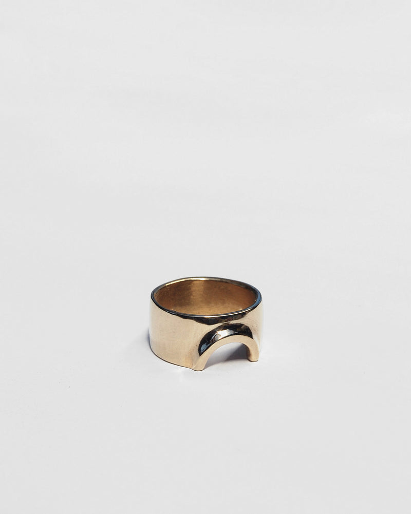 Cirrus Ring in Brass