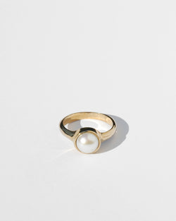 Colina Ring with White Pearl