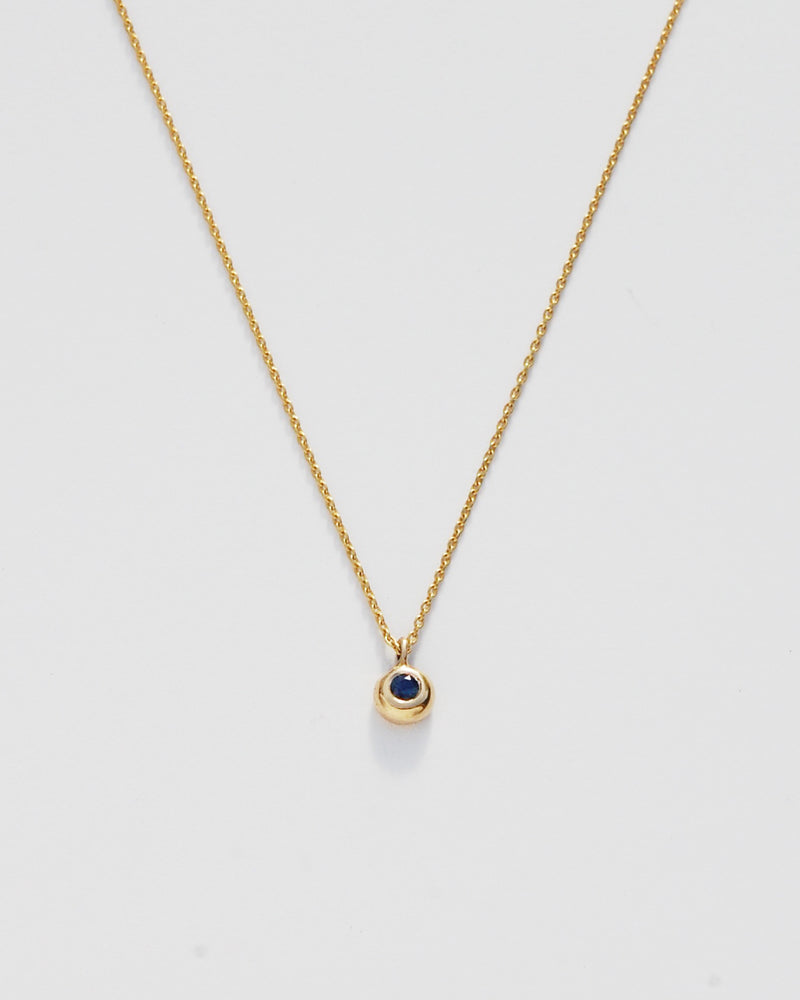 Domi Necklace with Sapphire