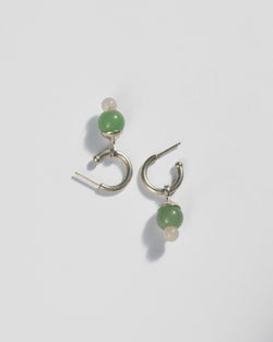 Gunta Earrings in Aventurine