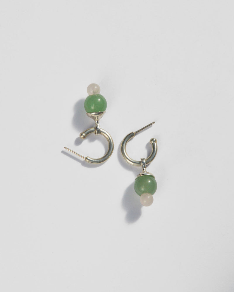 Gunta Earrings in Aventurine