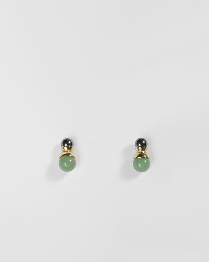 Klee Studs in Aventurine
