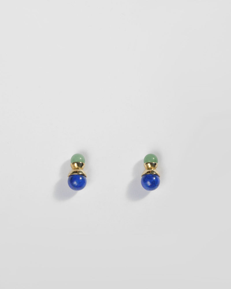 Klee Studs in Lapis