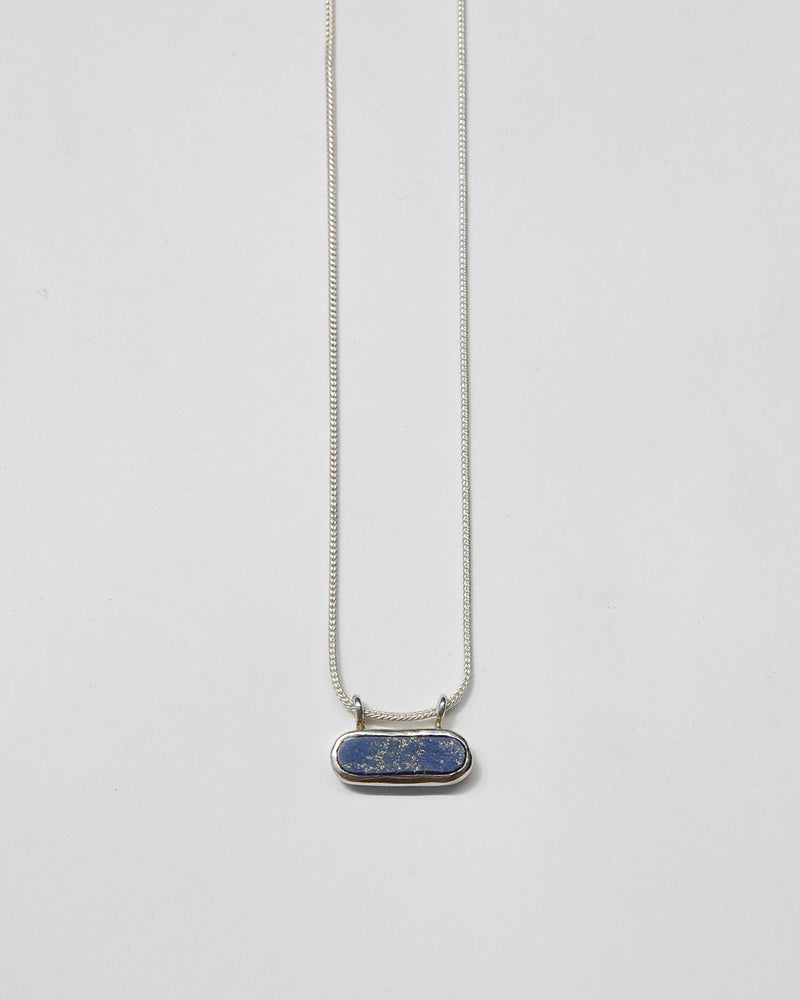 Lata Necklace in Lapis