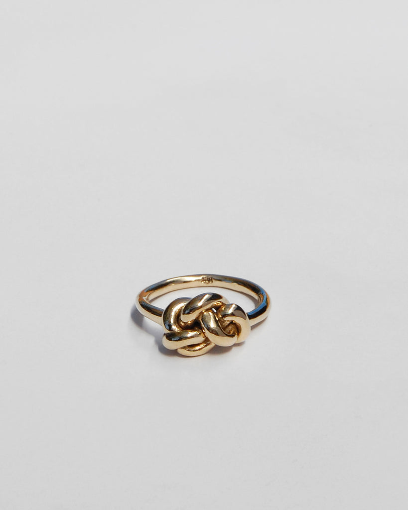 Large Knot Ring in Gold – Tiro Tiro