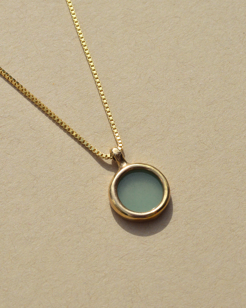 Mare Necklace in Aventurine- Ready to Ship