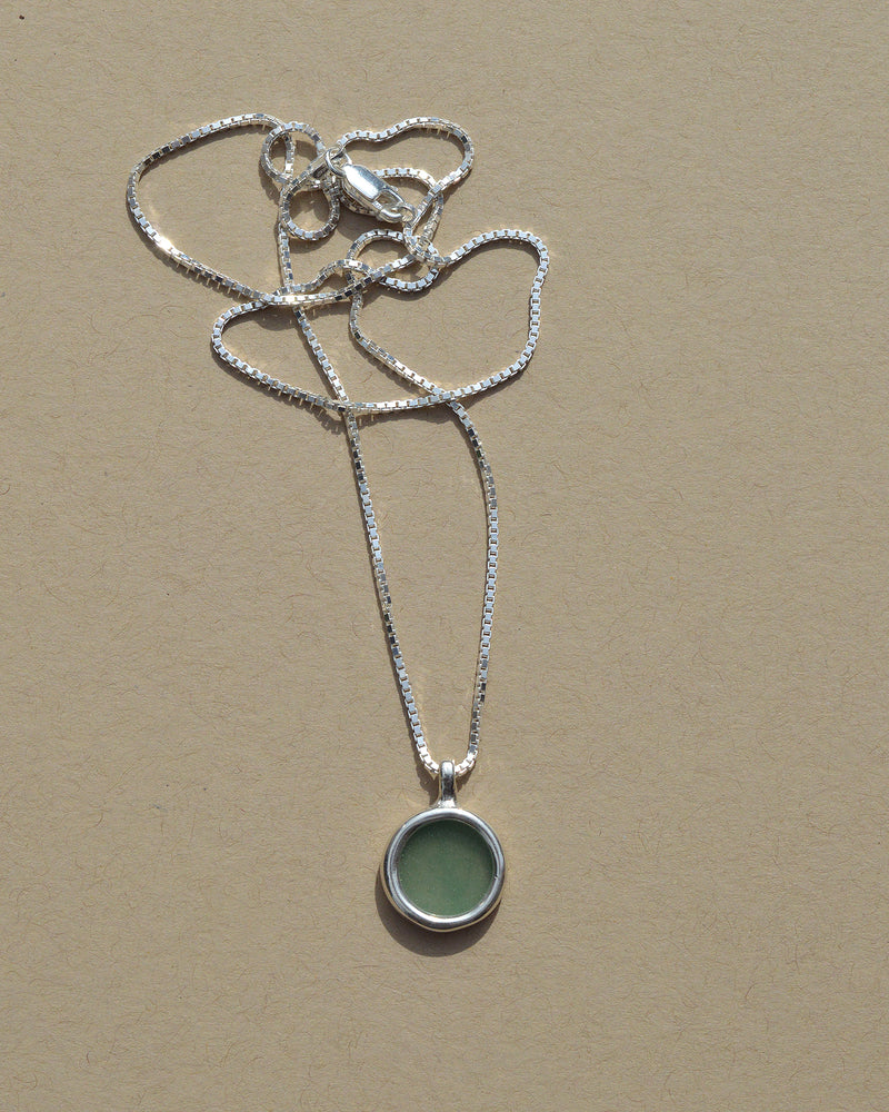 Mare Necklace in Aventurine- Ready to Ship