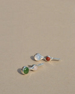 Soror Earrings with Mixed Stones