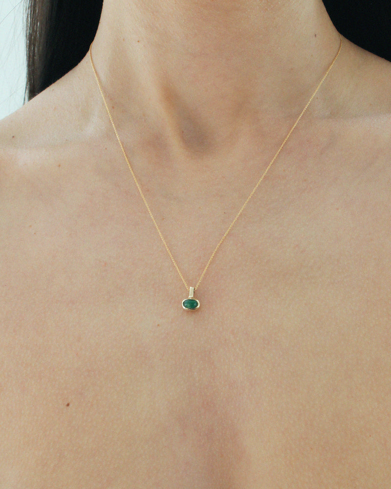 Lado Necklace in Emerald