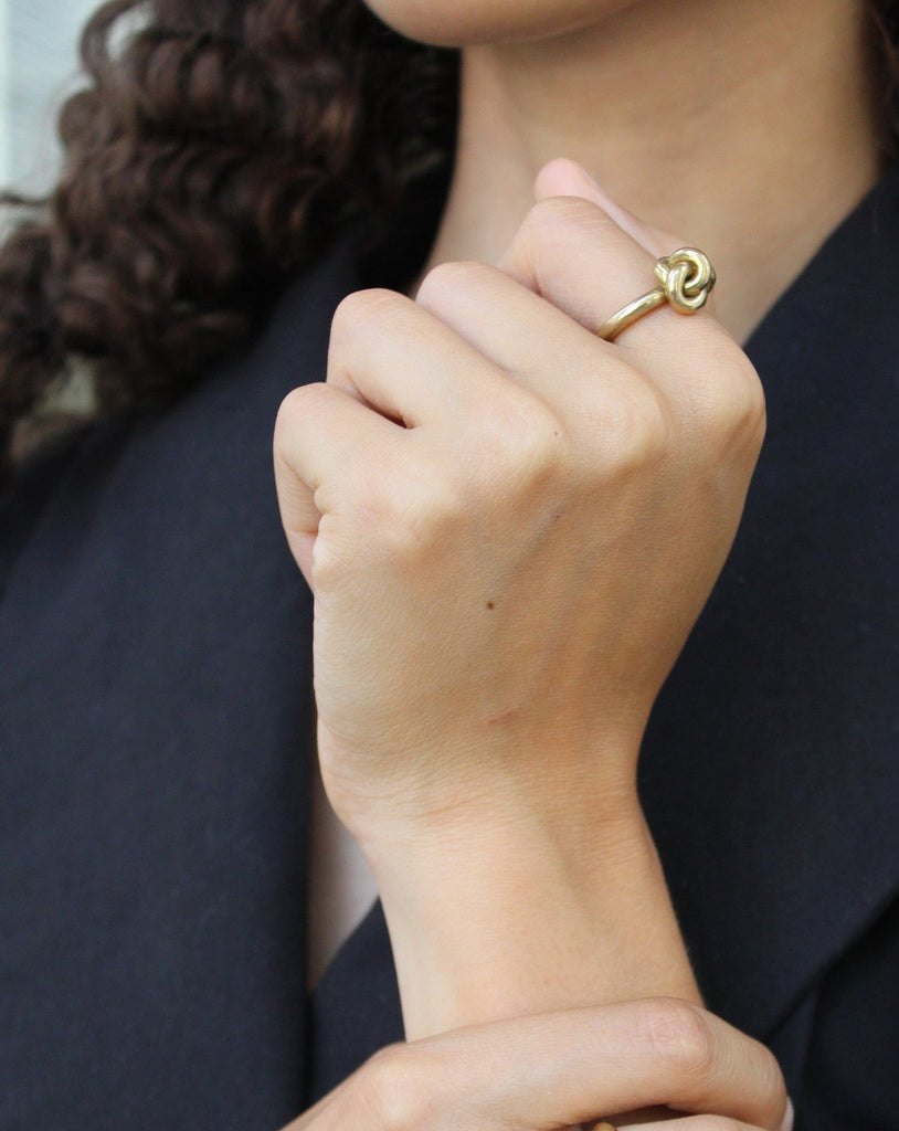 Double Knot Ring – Goldside Jewelry