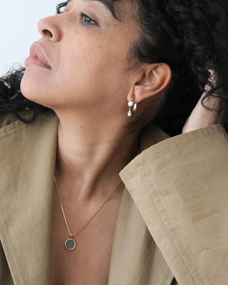 Mare Necklace in Aventurine- Ready to Ship