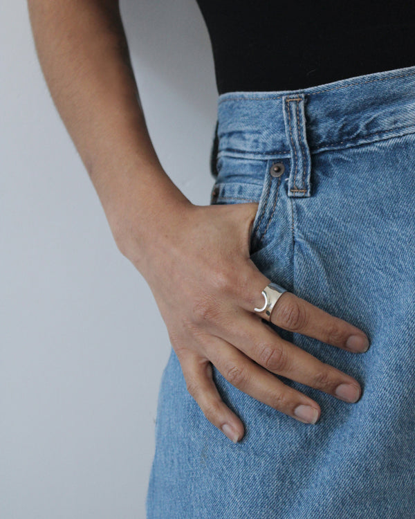 Cirrus Ring in Silver